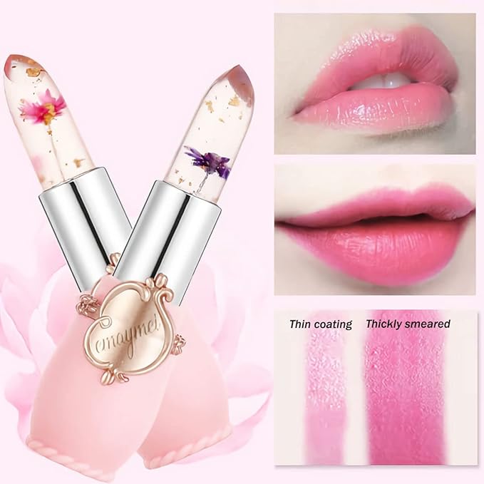 Flower Jelly Lipstick (Buy 1 Get 1 Free)